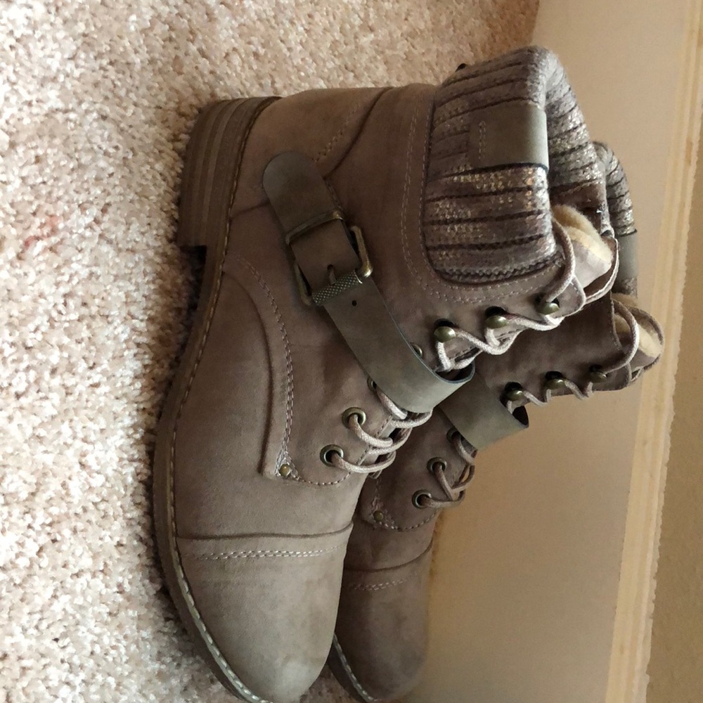 Brown boots